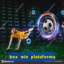 box win plataforma de jogos